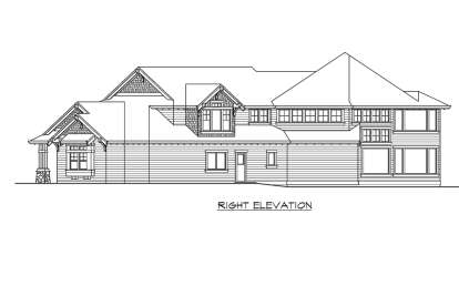 Country House Plan #341-00270 Elevation Photo