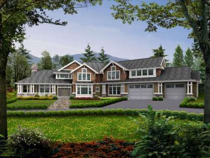 Country House Plan #341-00270 Elevation Photo