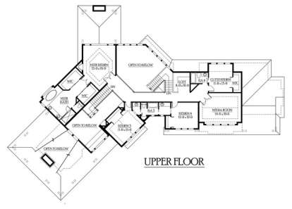 Floorplan 2 for House Plan #341-00272