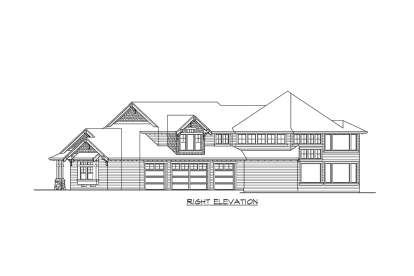 Northwest House Plan #341-00273 Elevation Photo