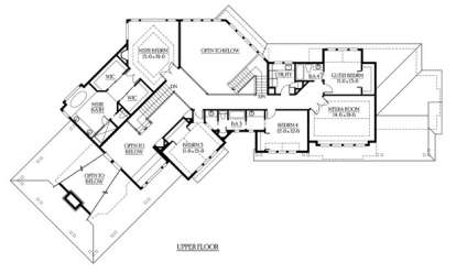 Floorplan 2 for House Plan #341-00273