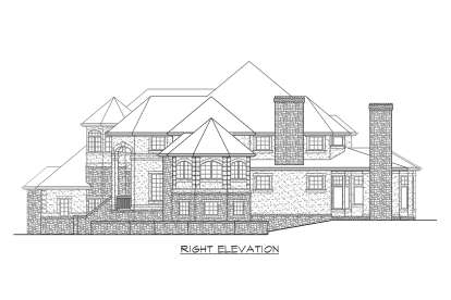 French Country House Plan #341-00274 Additional Photo