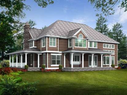 Country House Plan #341-00275 Elevation Photo