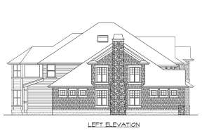 French Country House Plan #341-00277 Elevation Photo