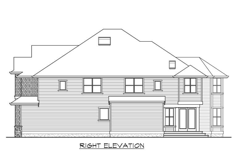 French Country House Plan #341-00277 Elevation Photo