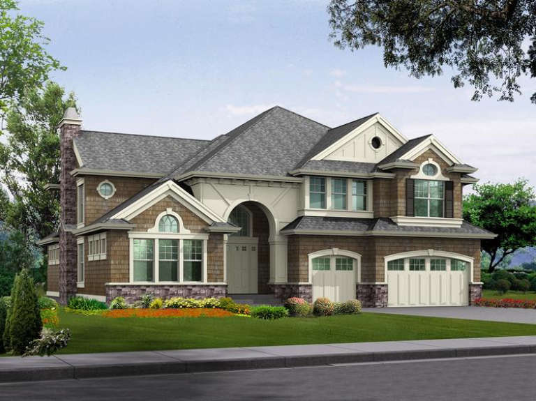 House Plan House Plan #6151 Front Elevation