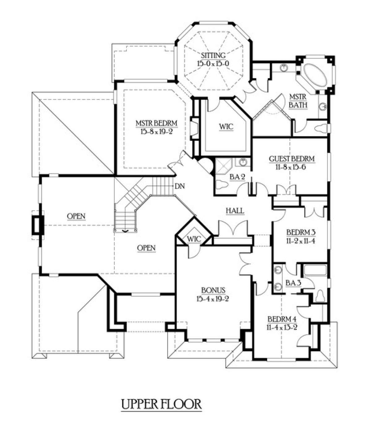 Floorplan 2 for House Plan #341-00277