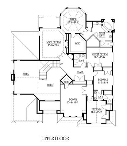 Floorplan 2 for House Plan #341-00277