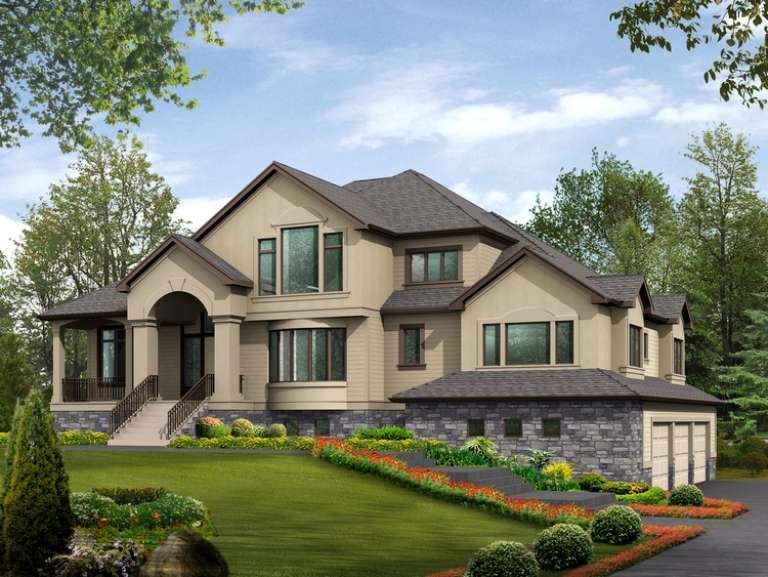 Craftsman House Plan #341-00278 Elevation Photo