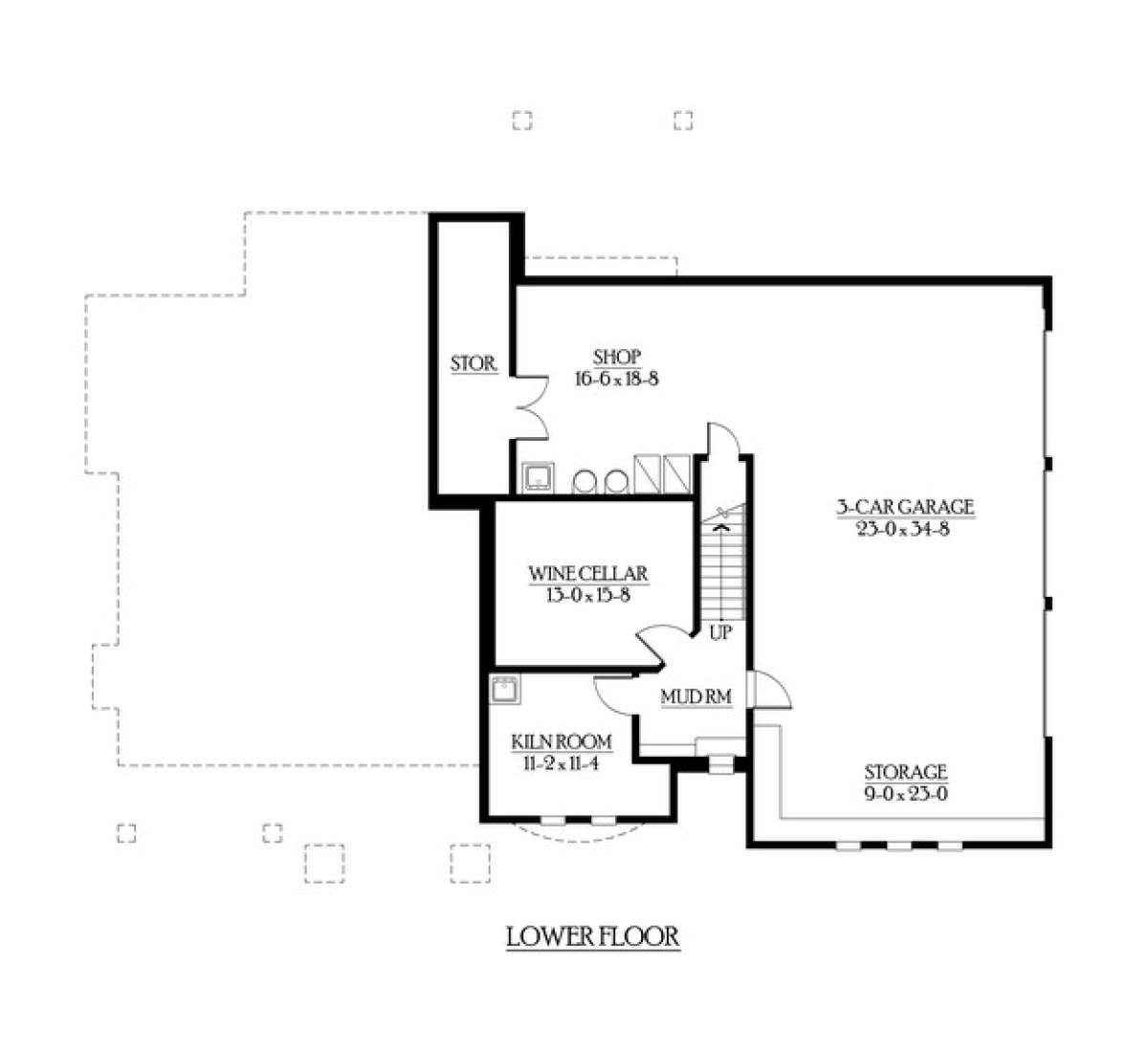Floorplan 1 for House Plan #341-00278