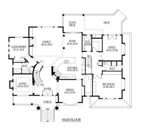 Floorplan 2 for House Plan #341-00278
