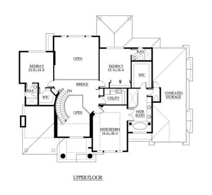 Floorplan 3 for House Plan #341-00278