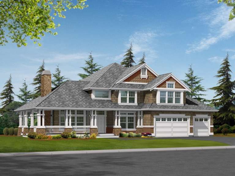 House Plan House Plan #6153 Front Elevation