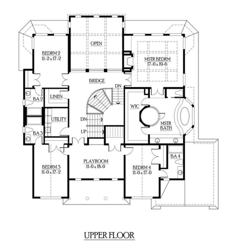 House Plan House Plan #6155 Drawing 2