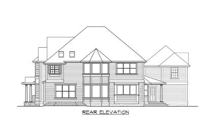 Country House Plan #341-00283 Elevation Photo