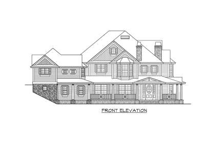 Craftsman House Plan #341-00284 Elevation Photo