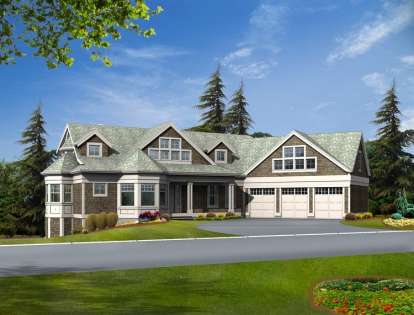 3 Bed, 2 Bath, 3886 Square Foot House Plan - #341-00285