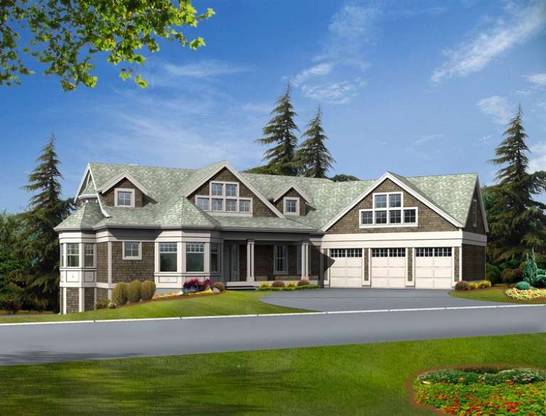House Plan House Plan #6159 Front Elevation