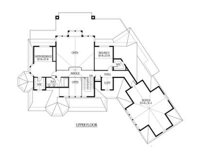 Floorplan 2 for House Plan #341-00285