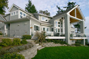 Luxury House Plan #341-00286 Elevation Photo