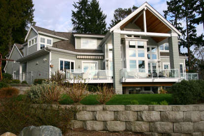 Luxury House Plan #341-00286 Elevation Photo