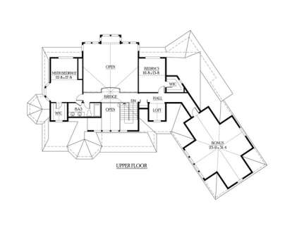 Floorplan 3 for House Plan #341-00286