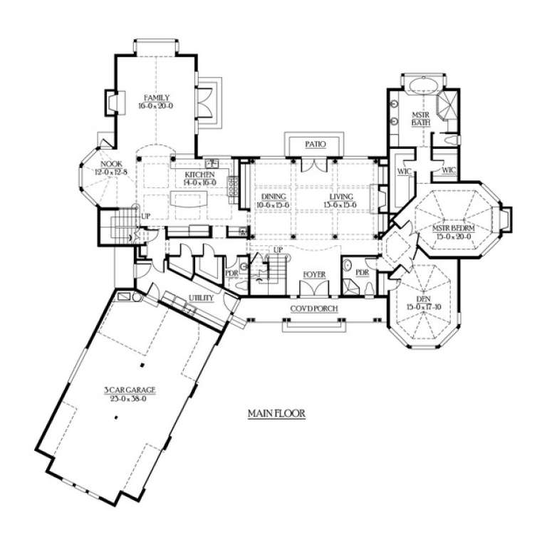 House Plan House Plan #6165 Drawing 1