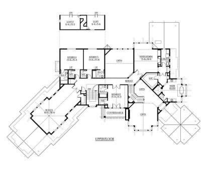 Floorplan 2 for House Plan #341-00293