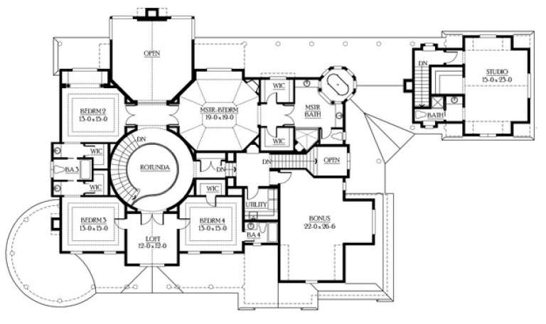 House Plan House Plan #6168 Drawing 2