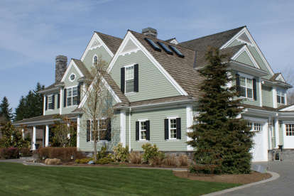 Lake Front House Plan #341-00295 Elevation Photo