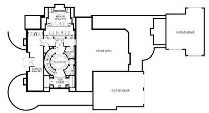 Floorplan 1 for House Plan #341-00295