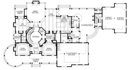 Floorplan 2 for House Plan #341-00295