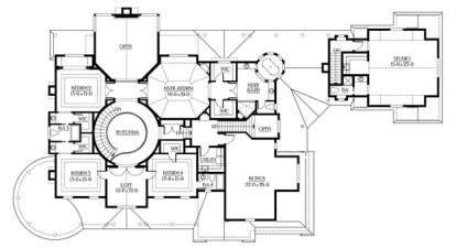 Floorplan 3 for House Plan #341-00295