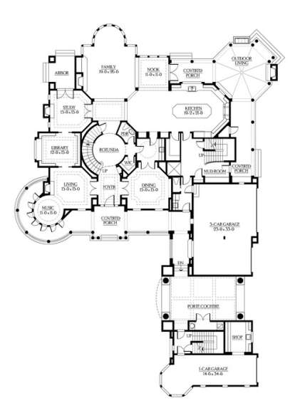 House Plan House Plan #6170 Drawing 1