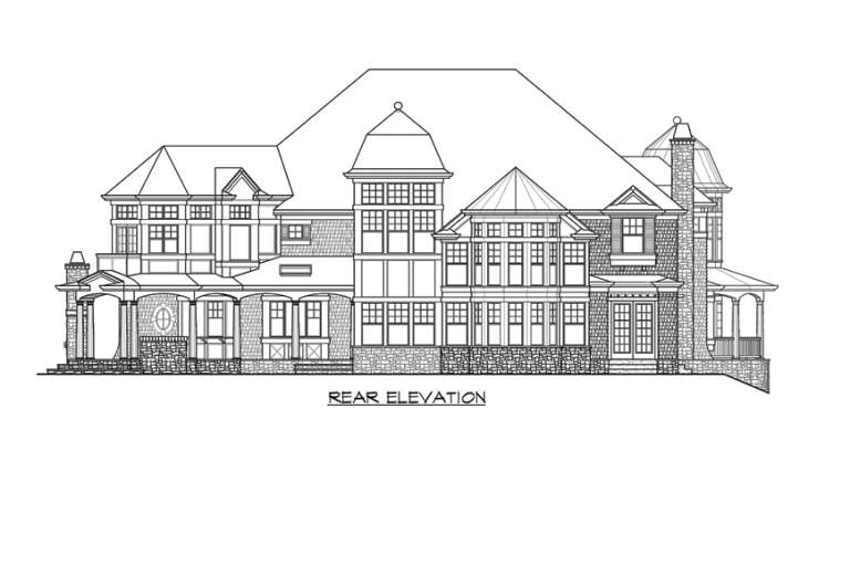 Farmhouse House Plan #341-00297 Elevation Photo