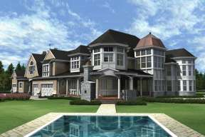 Farmhouse House Plan #341-00297 Elevation Photo