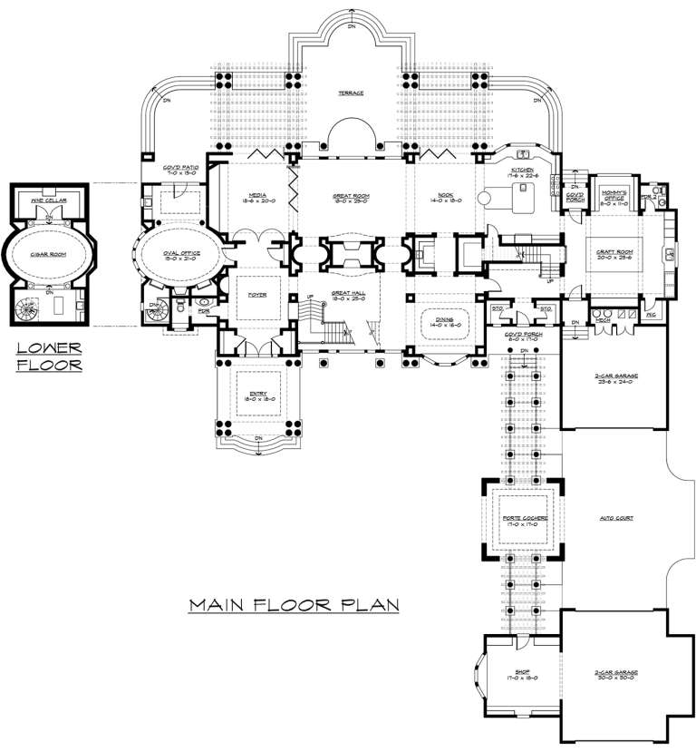 House Plan House Plan #6172 Drawing 1