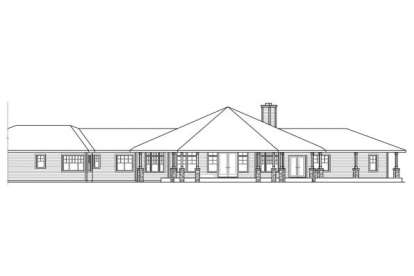 Northwest House Plan #035-00444 Elevation Photo