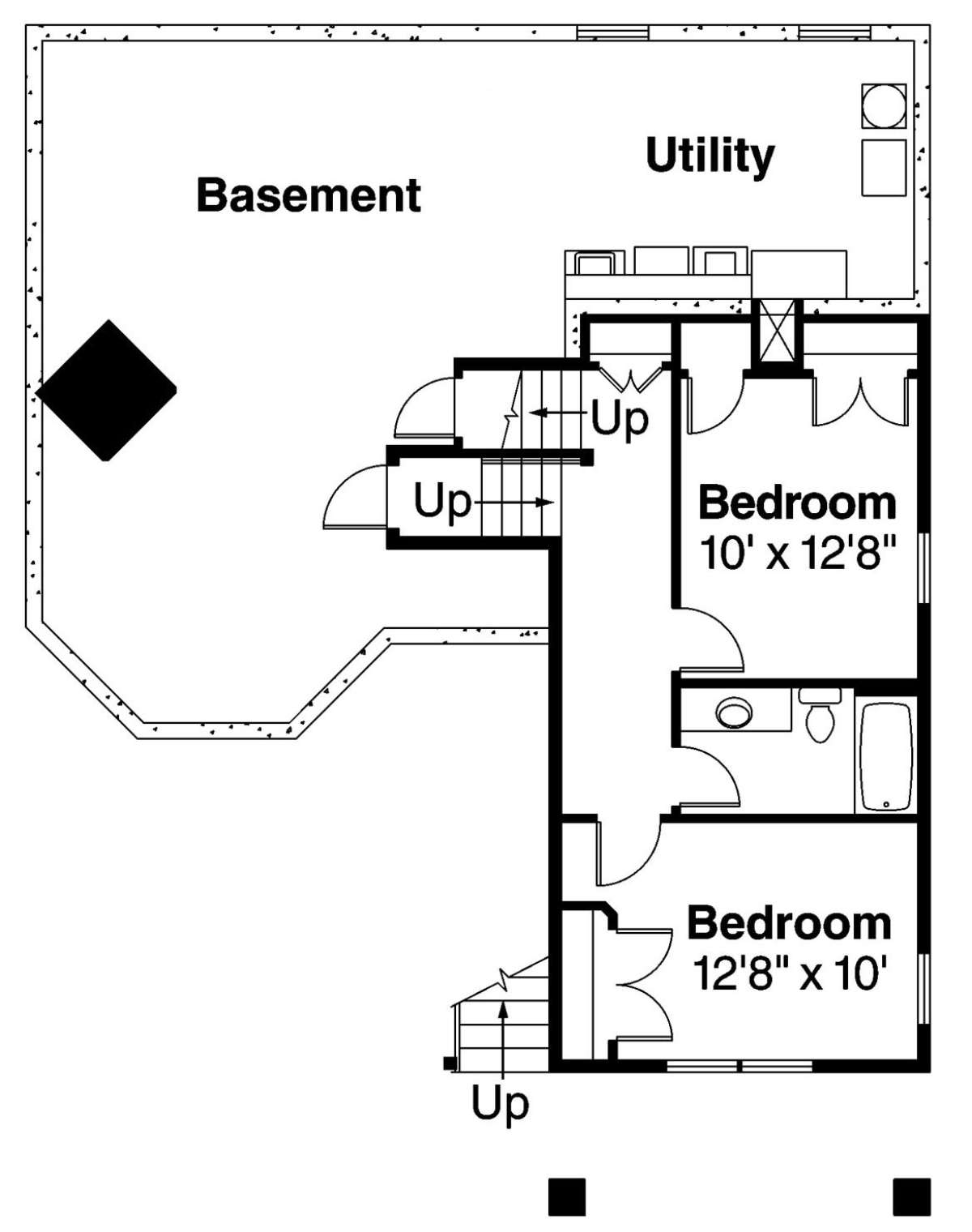 Floorplan 3 for House Plan #035-00452