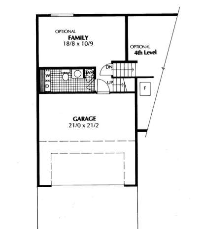 Floorplan 1 for House Plan #692-00012