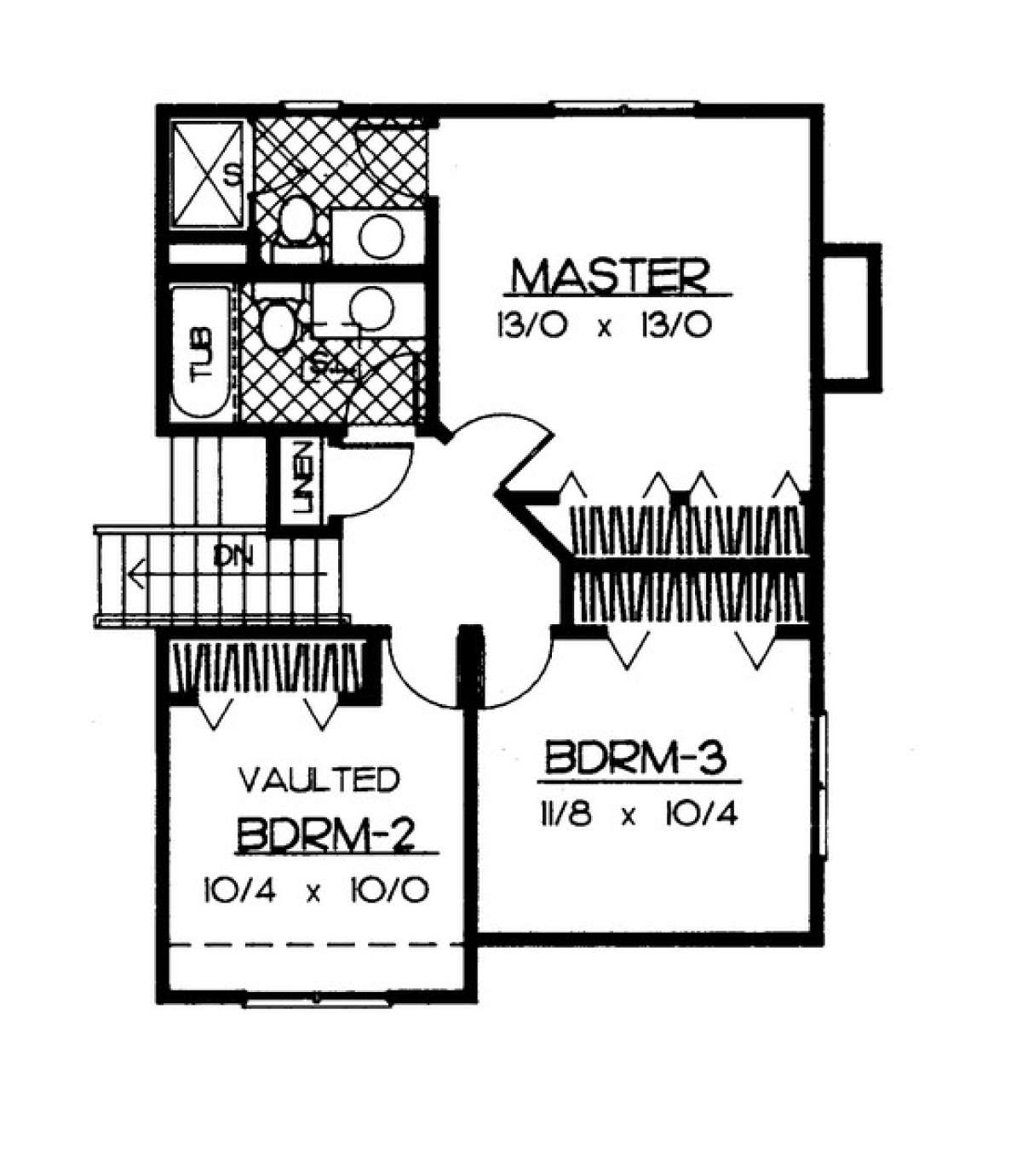 Floorplan 2 for House Plan #692-00020