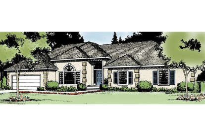 3 Bed, 2 Bath, 2070 Square Foot House Plan - #692-00024