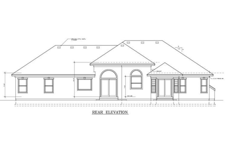 French Country House Plan #692-00024 Elevation Photo