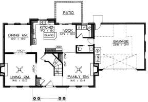 Floorplan 1 for House Plan #692-00026