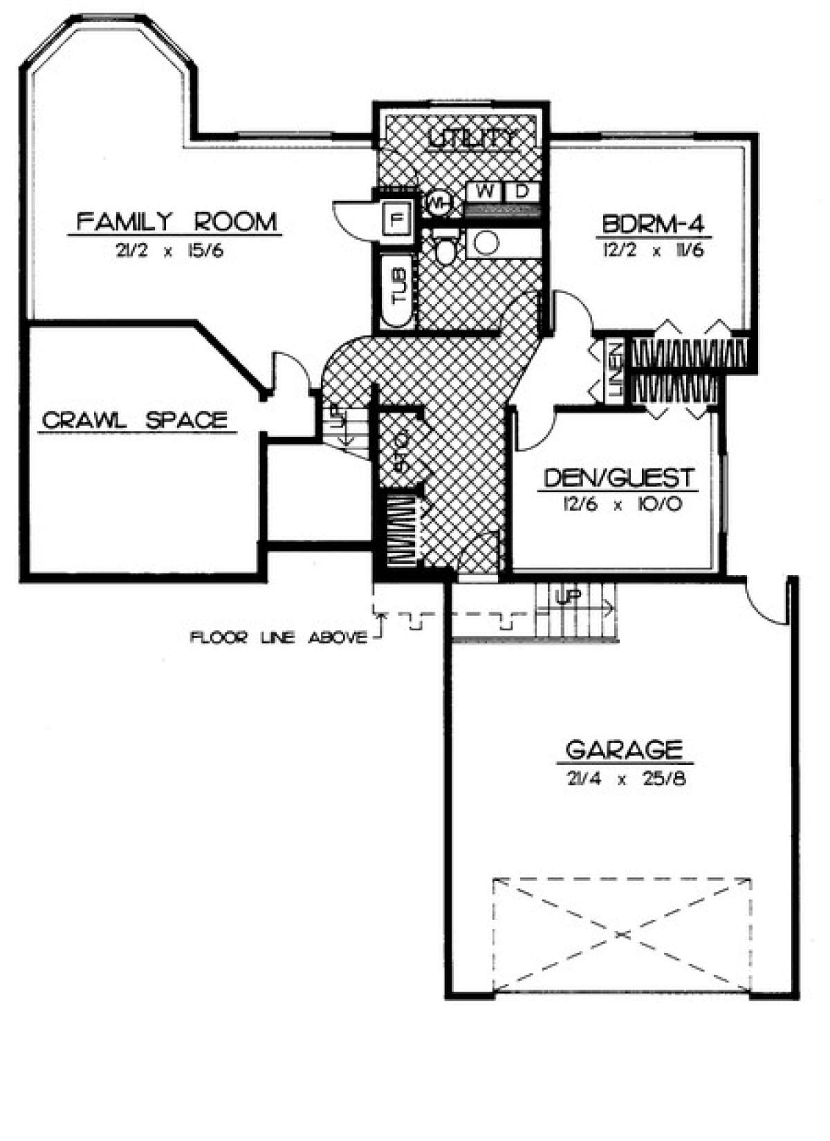 Floorplan 1 for House Plan #692-00029