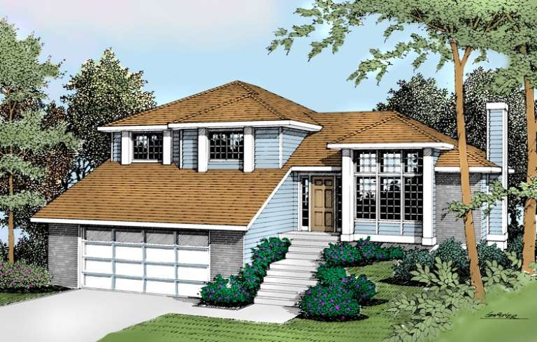 House Plan House Plan #6204 Front Elevation