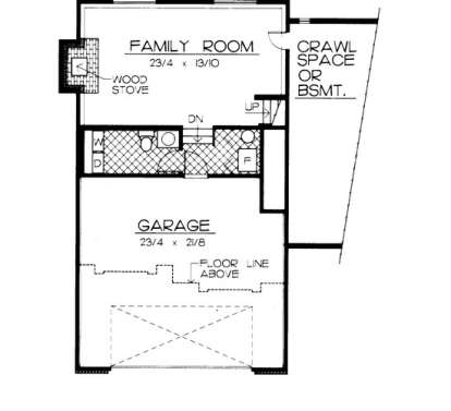 Floorplan 1 for House Plan #692-00030