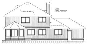 Traditional House Plan #692-00037 Elevation Photo