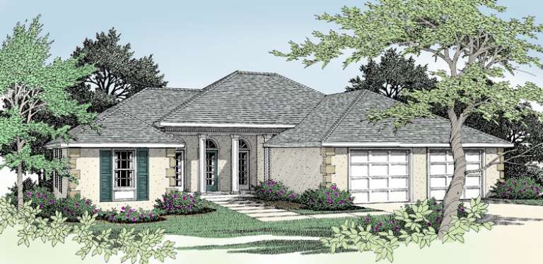 House Plan House Plan #6212 Front Elevation