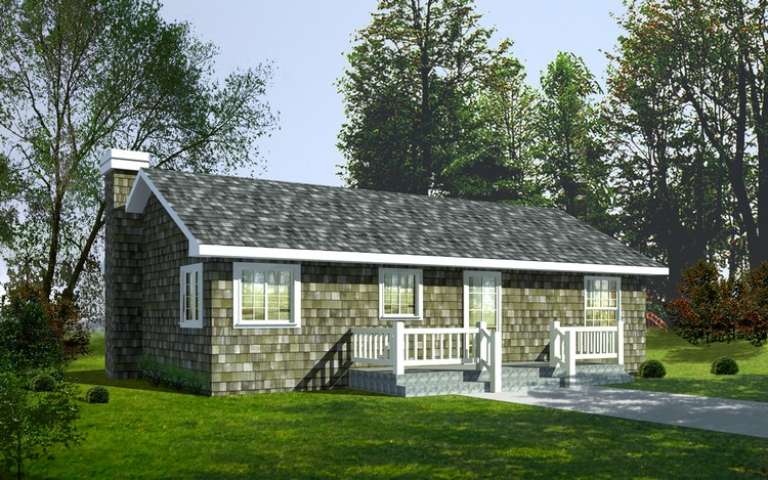 Cottage House Plan #692-00039 Elevation Photo